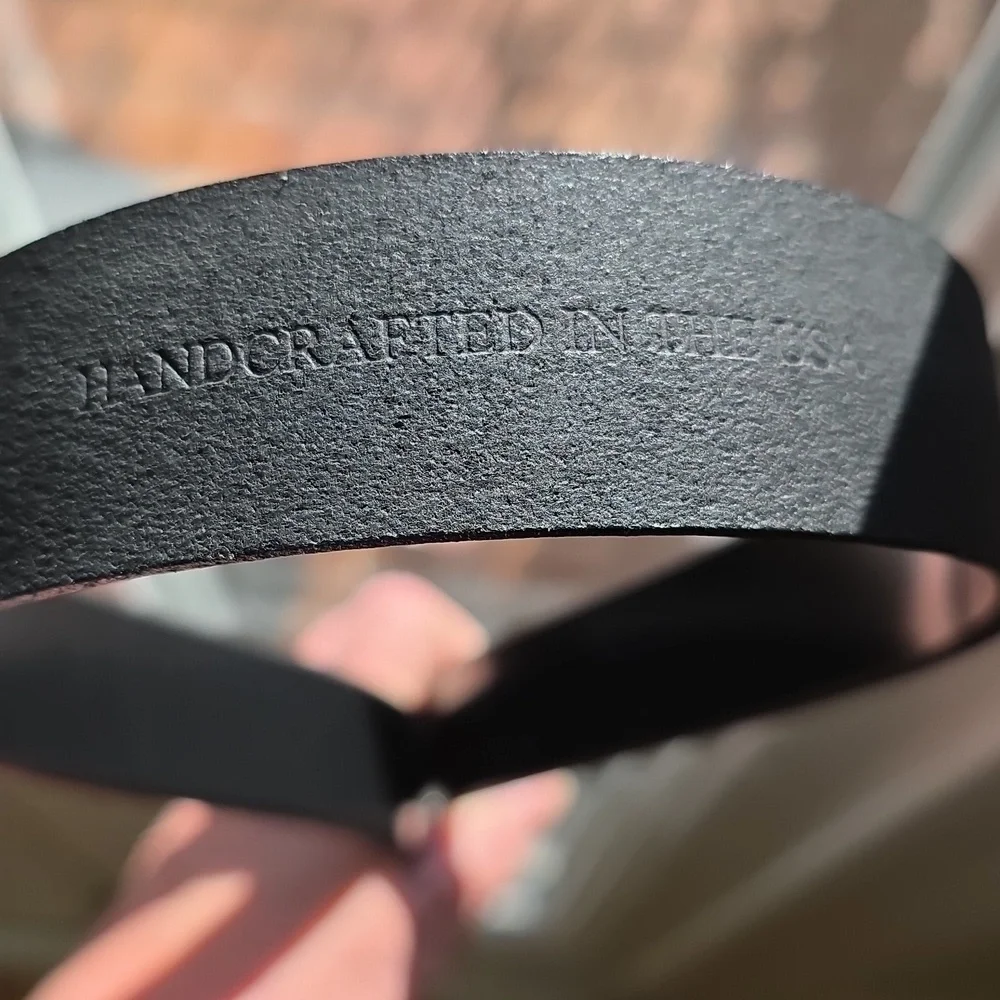 Calibrate Mens Black Belt. Size 32